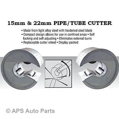 COPPER PIPE TUBE CUTTERS SLICERS PIPESLICE 15MM & 22MM - Image 1 of 3
