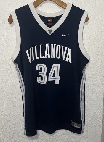 Nike Rare Villanova Wildcats Curtis Sumpter Blue XL Authentic Team Jersey Cover