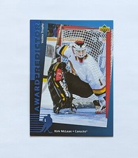 1994-95 Upper Deck Kirk McLean Award Predictor Blue 