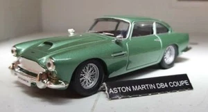 1:43 Aston Martin DB4 GT Coupe Series II 1960 Diecast Car Sage Green Scale Model - Picture 1 of 2