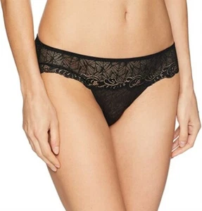 NEW Wacoal XL Vivid Encounter Lace Bikini 843295 Black 72060 - Picture 1 of 1