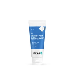 The Derma Co. 1% Salicylic Acid Face Wash for Active Acne with Salicylic (30ml) - Picture 1 of 5