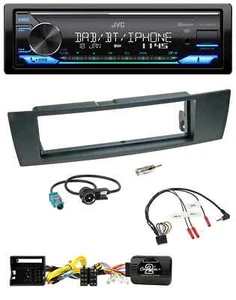 JVC Bluetooth DAB USB Lenkrad Autoradio für BMW 1er E87 3er E90-3 X1 E84 - Bild 1 von 11