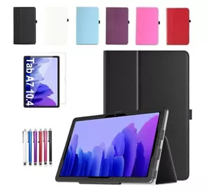 New Smart Leather Case Cover For Samsung Galaxy Tab A7 10.4" SM-T500/T505 2020 - Picture 1 of 10