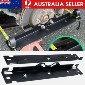 Heavy Duty Wheel Alignment Tool Kit - Black Toe Alignment Tool Plates - Picture 1 of 14
