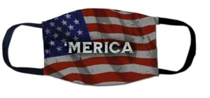 Face Mask - WHOLESALE 'Merica US Washable/REUSABLE - Picture 1 of 8