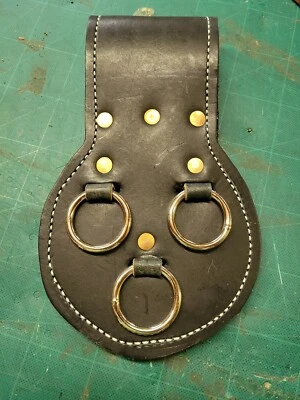 Porta llaves spud negro de 3 anillos Foto 1 de 2