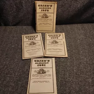 Grier's Almanac 1973~ 1974~ 1975~ & 1981 - Picture 1 of 7