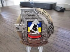 Georgia Army National Guard 122nd Regiment Training Institute CDR Challenge Coin