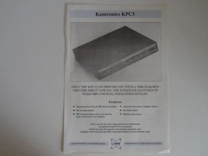 KANTRONICS KPC3 (TYLKO ULOTKA).........RADIO_TRADER_IRLANDIA. - Zdjęcie 1 z 2