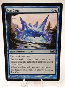 MTG - M10 - Ice Cage - #056 - Lightly Played - Picture 1 of 6