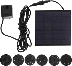 Bomba de panel solar bomba de agua panel solar para filtro de estanque función de agua solar - Imagen 1 de 9