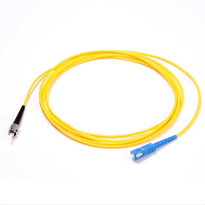 3M SC-ST SC ST Singlex 9/125 SingleMode SM Fiber Optic Cable Patch Cord - Image 1 of 4