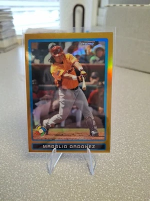 2009 Bowman Draft Gold Refractor /50 Magglio Ordonez #BDPW27 - Image 1 of 2