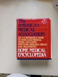 THE AMERICAN MEDICAL ASSOCIATION HOME MEDICAL ENCYCLOPEDIA 1989 (VOL 1 & 2) - Picture 1 of 24
