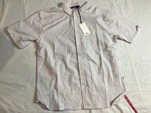 WeSC Oden Seersucker Shirt  Xl Stripes  - Picture 1 of 15