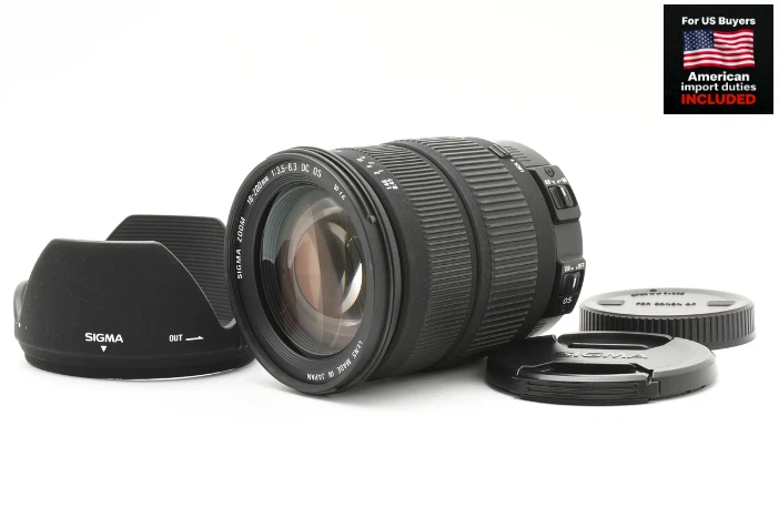 🎦VIDEO [MINT] SIGMA ZOOM 18-200mm f3.5-6.3 DC OS Canon EF Mount Lens FM JAPAN - Image 1 of 4