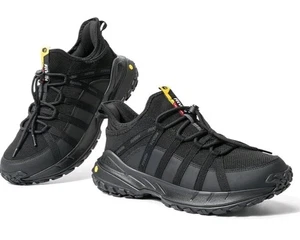 Fitville schwarz Tanz Sneaker geteilte Sohle Stil Größe 14-neu ohne Karton - Bild 1 von 5