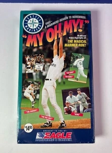My Oh My! 1995 A Mariners Season To Remember VHS Seattle Mariners MLB - NEW - Foto 1 di 7