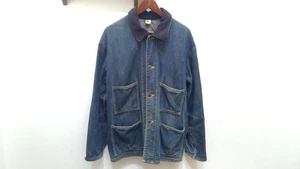 45rpm Denim Cotton Coveralls Men size 4 Made in Japan Gift - Picture 1 of 15