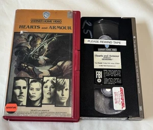 Hearts and Armour VHS, 1985, RARE Warner Tanya Roberts, Rick Edwards - Picture 1 of 1