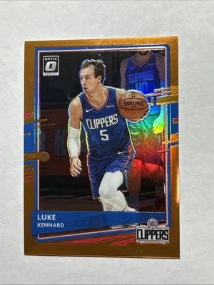 2020-21 Panini Donruss Optic - Luke Kennard #65 Orange Prizm /199 - Image 1 of 3