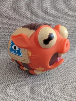 Monsters University Archie Squeal Mascot Football Disney Pixar Hard Plastic Toy - Image 1 of 3