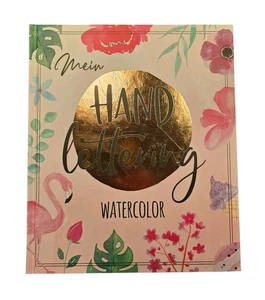 Igling Verlag - Mein Handlettering Watercolor - Schreibschrift Vorlagen - Foto 1 di 1