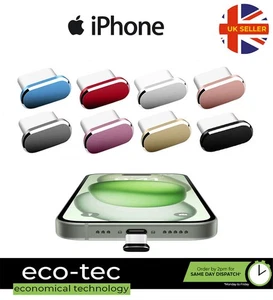 USB-C Charging Port Anti Dust Plug Cover Cap for Apple iPhone 17 16 15 Models - Picture 1 of 12