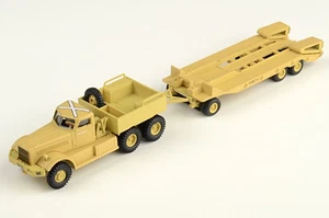 76DT001 Oxford Diecast T980 Tank Transporter 1/76 Model British Army Middle - Picture 1 of 2