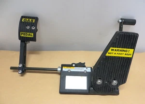 MPS PEDALE GAS PIEDE SINISTRO Acceleratore ASSEMBLAGGIO Guida Ausilio Sgancio Rapido - Foto 1 di 8
