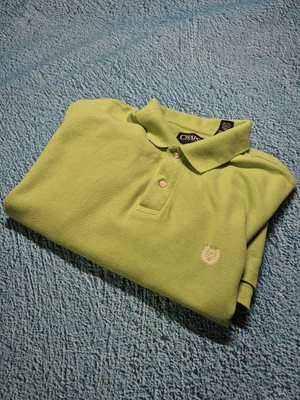 Chaps Ralph Lauren Mens Green Short Sleeve Casual Polo Shirt Size Large - Image 1 of 4