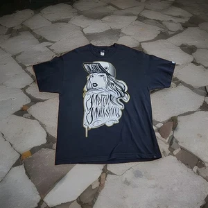 Vintage Metal Mulisha XL SS 90er Distressed Tshirt 46" Brustumfang - Bild 1 von 10
