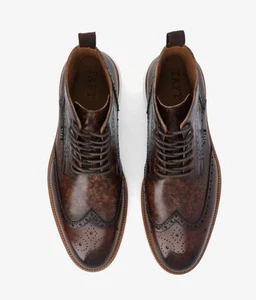 Taft Leder Budapester Herren Stiefel, Modell 005 Espresso Farbe, Größe 7,5 - Bild 1 von 9