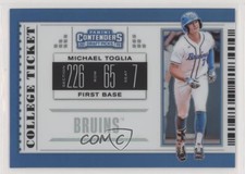 2019 Panini Elite Extra Edition College Ticket Holo Michael Toglia #CT-MT