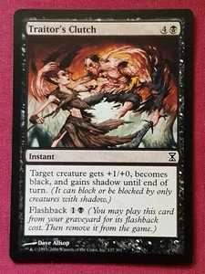 Magic The Gathering TIME SPIRAL TRAITOR'S CLUTCH black card MTG - Picture 1 of 2