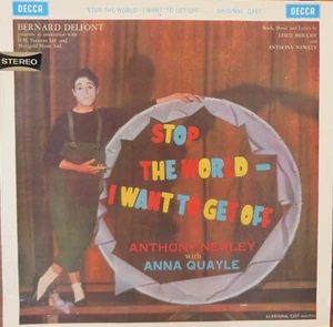 Anthony Newley – Stop The World - I Want To Get Off 1961 LP Australia - Picture 1 of 3