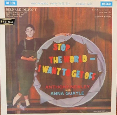 Anthony Newley ‎– Stop The World - I Want To Get Off 1961 LP Australia - Image 1 of 3