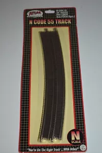 Escala N Atlas 2026 Código 55 Pista 20" Radio Curva Completa 6 Piezas C48741 - Imagen 1 de 1
