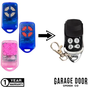 ATA Garage Gate Door Compatible Remote PTX4 Securacode PTX-4 High Quality New - Picture 1 of 10