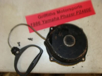 1986 年 YAMAHA PHAZER 豪华 PZ480E 81J 反冲拉绳启动手柄 — 第 1/4 张图片