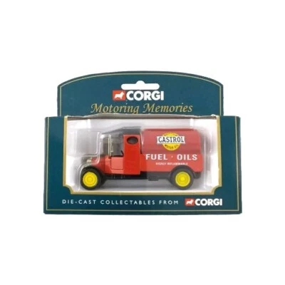 CORGI MOTORING MEMORIES VAN CASTROL MOTOR Oil. (170) - Image 1 of 3