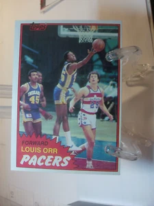 1981-82 Topps Basketballkarte #MW93 - Louis Orr RC - Indiana Pacers (97003) - Bild 1 von 2