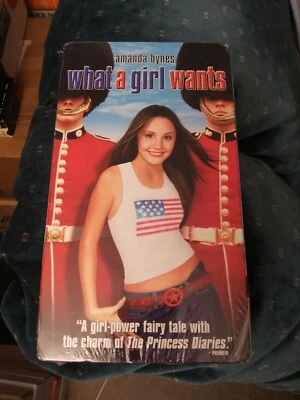 What A Girl Wants 2003 VHS teen girl Amanda Bynes Colin Firth Kelly Preston NEW - Image 1 of 4