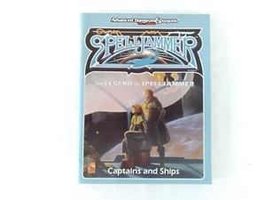 AD&D 2nd Edition THE LEGEND OF SPELLJAMMER Captains and Ships - Picture 1 of 6