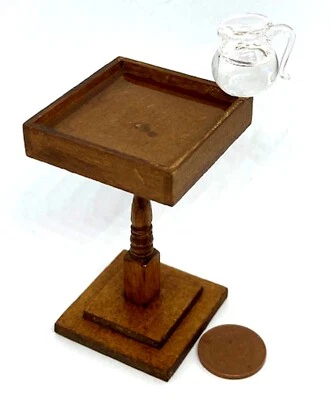 Dolls House Miniature Filled Wooden Church Font and Jug 1:12 Scale tumdee - Image 1 of 4