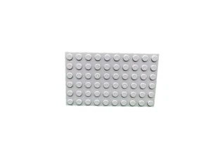 Lego 1 Light Bluish Gray 6x10 base plate NEW - Imagen 1 de 1