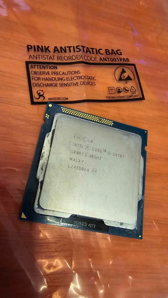 i5-3470T CPU Intel Core i5 Dual-Core 3.60GHz Great upgrade for Microserver Gen 8 - Image 1 of 1