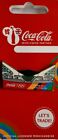 OFFICIAL COCA COLA LONDON 2012 OLYMPIC AQUATIC CENTRE PIN BADGE BRAND NEW