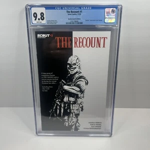 THE RECOUNT #1 CGC 9.8 Silverbax Scarface 1:10 Variant Retail Incentive Edition - Picture 1 of 6